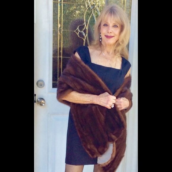 Other - Vintage Ranch Mink Stole 76”L x 14”W